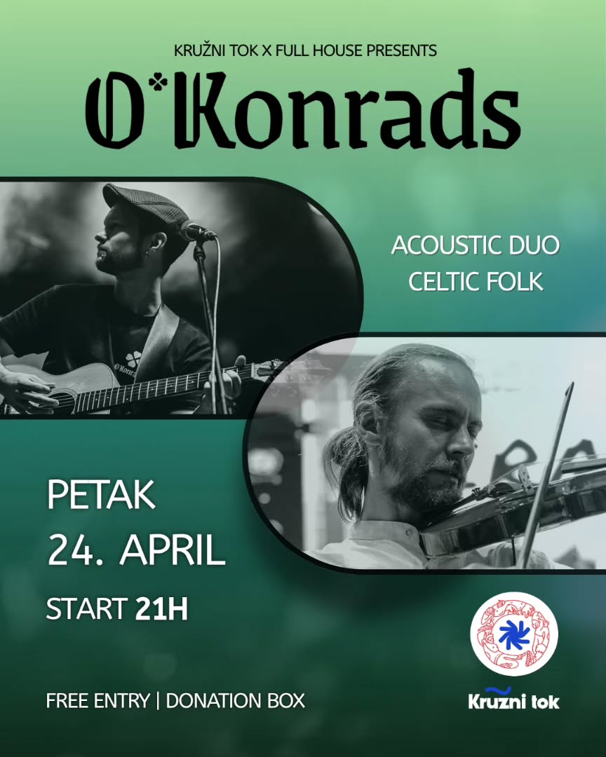 2026-04-24 Podgorica O'Konrads band